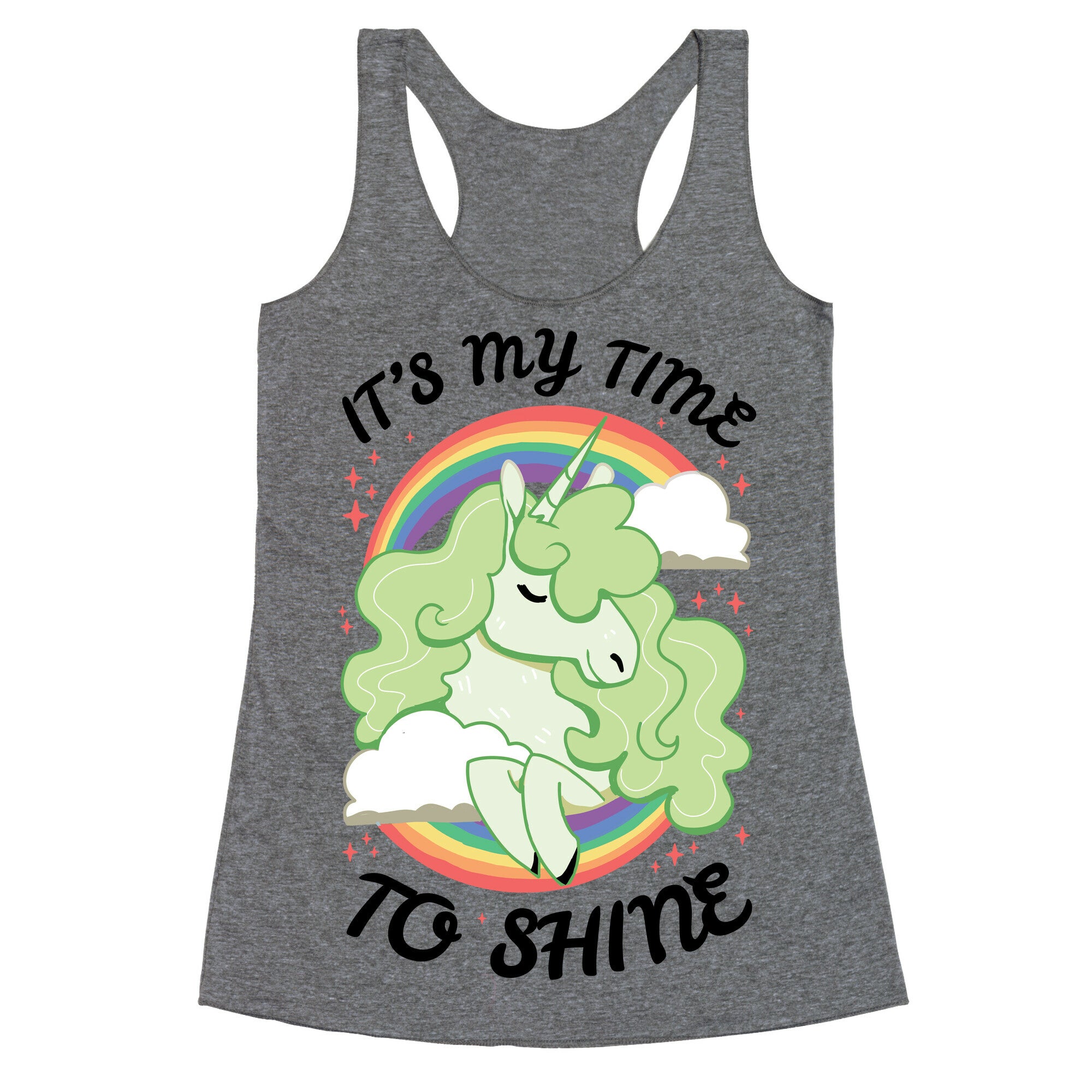 It's My Time To Shine Racerback Tank